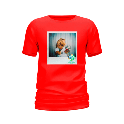 Camiseta Goleo Alemania 2006 roja