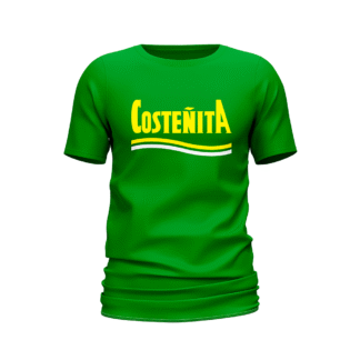Camiseta Costeñita verde