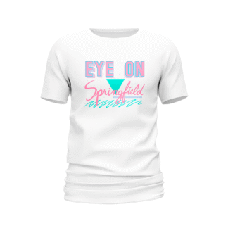 Camiseta Eye on Springfield blanca