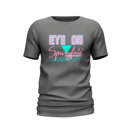 Camiseta Eye on Springfield gris