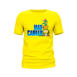 Camiseta Max Caiman amarilla