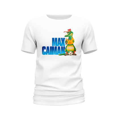 Camiseta Max Caiman blanca