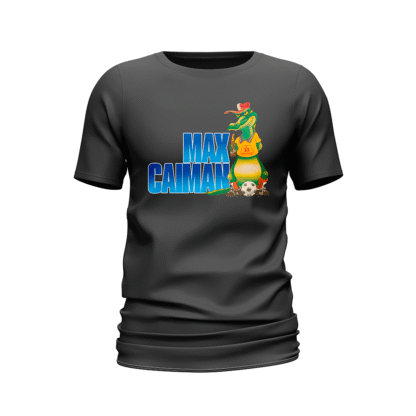 Camiseta Max Caiman negra
