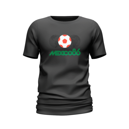 Camiseta México 86 negra