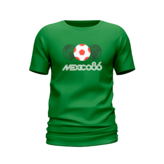 Camiseta México 86 verde